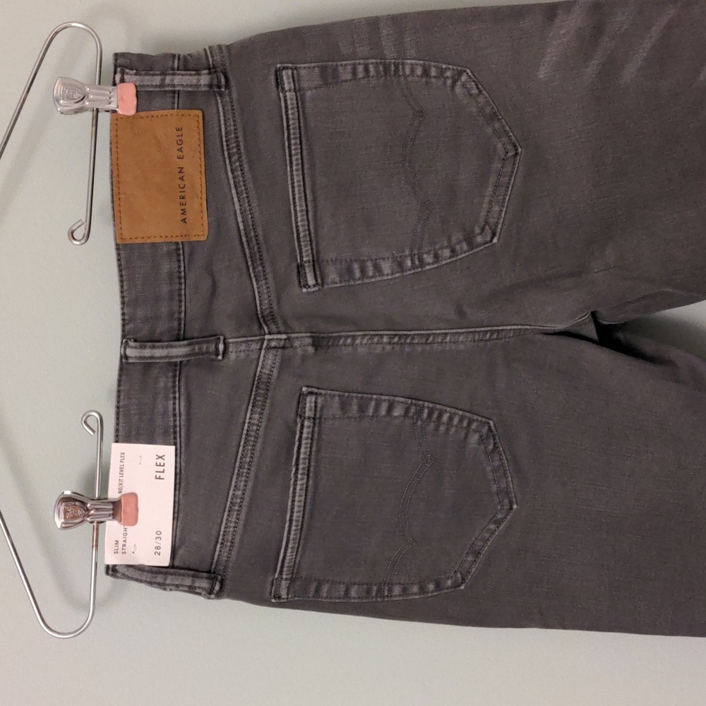 American Eagle slim straight jeans. Size 28/30. - Picture 2 of 7